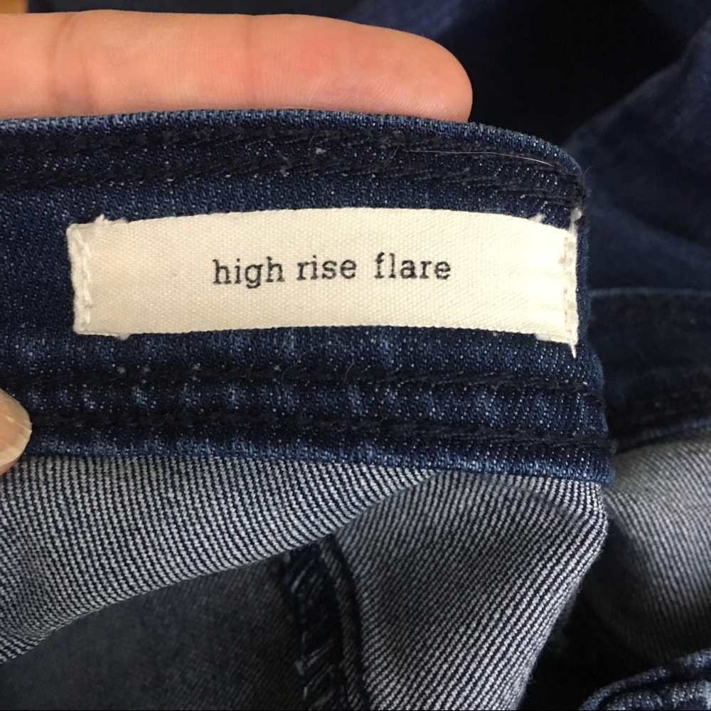 Urban Outfitters High Rise Flare Denim Jeans 26 - Picture 6 of 6